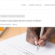 Fuses e aquisies devem crescer no Brasil